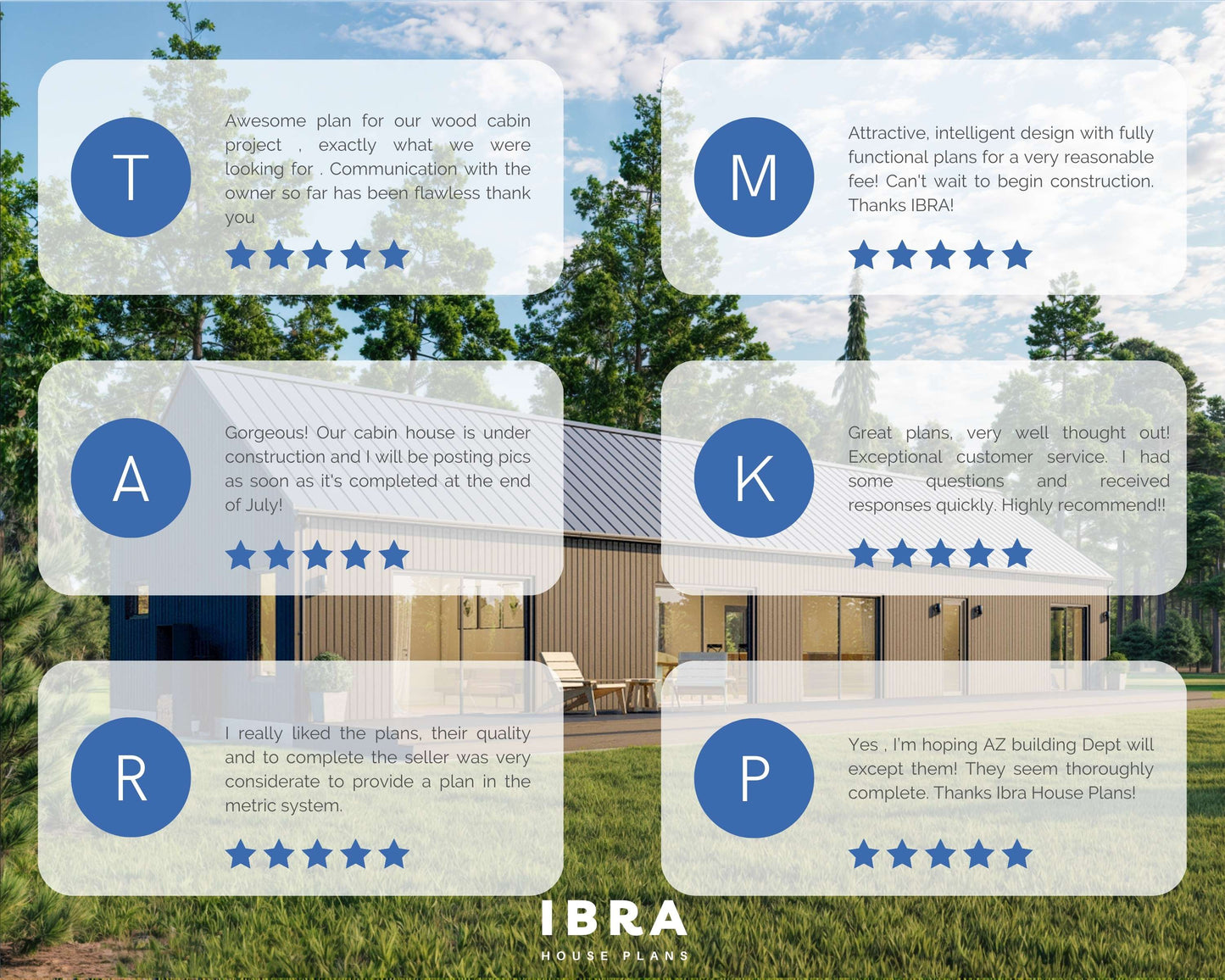 Modern Cabin House, 3 Bedroom, 20’ x 70’