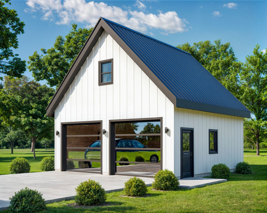 Garage with Loft, 24’ x 24’