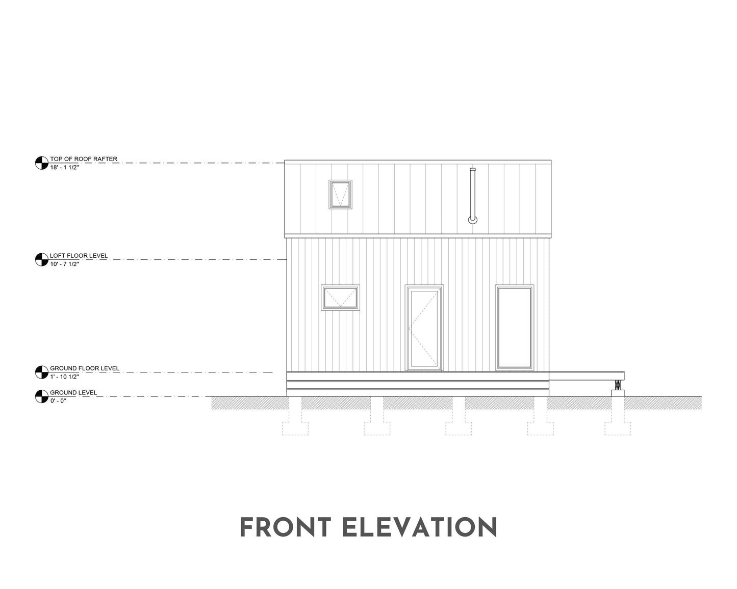 Modern Tiny House, 1 Bedroom, 12’ x 20’