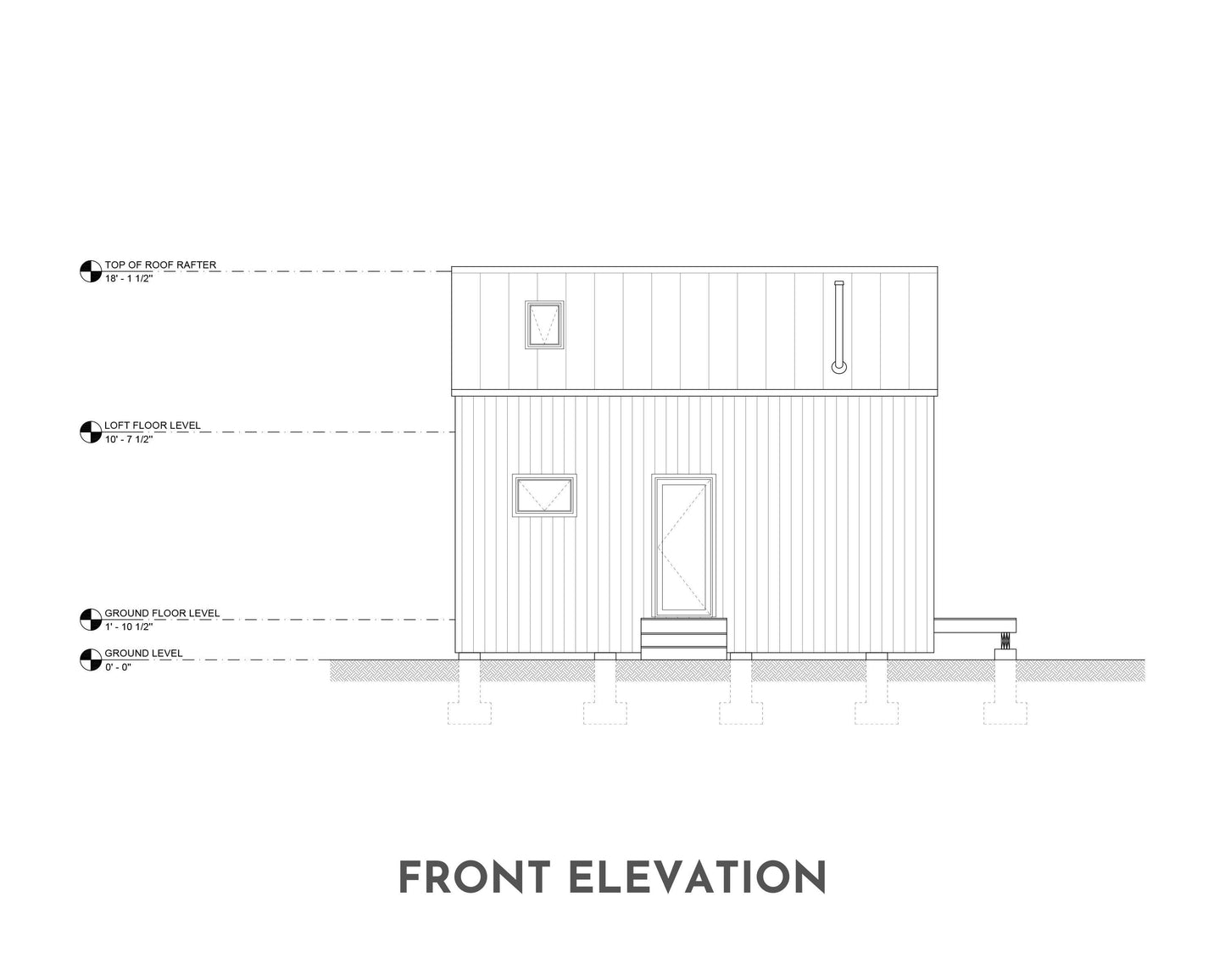 Modern Tiny House, 1 Bedroom, 12’ x 20’