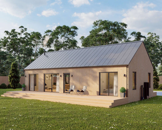 Modern Cabin House, 2 Bedroom, 20’ x 44’