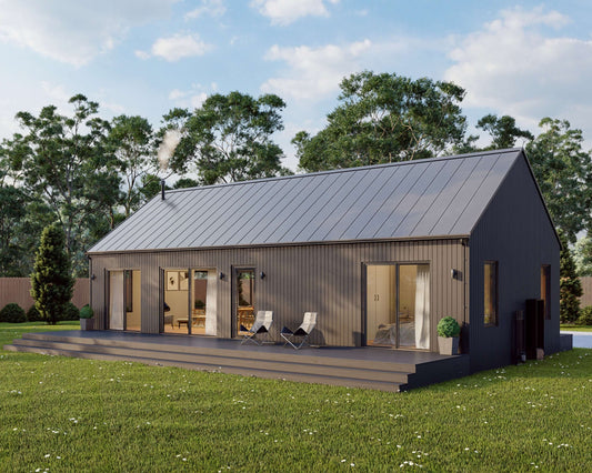 Modern Cabin House, 2 Bedroom, 20’ x 44’