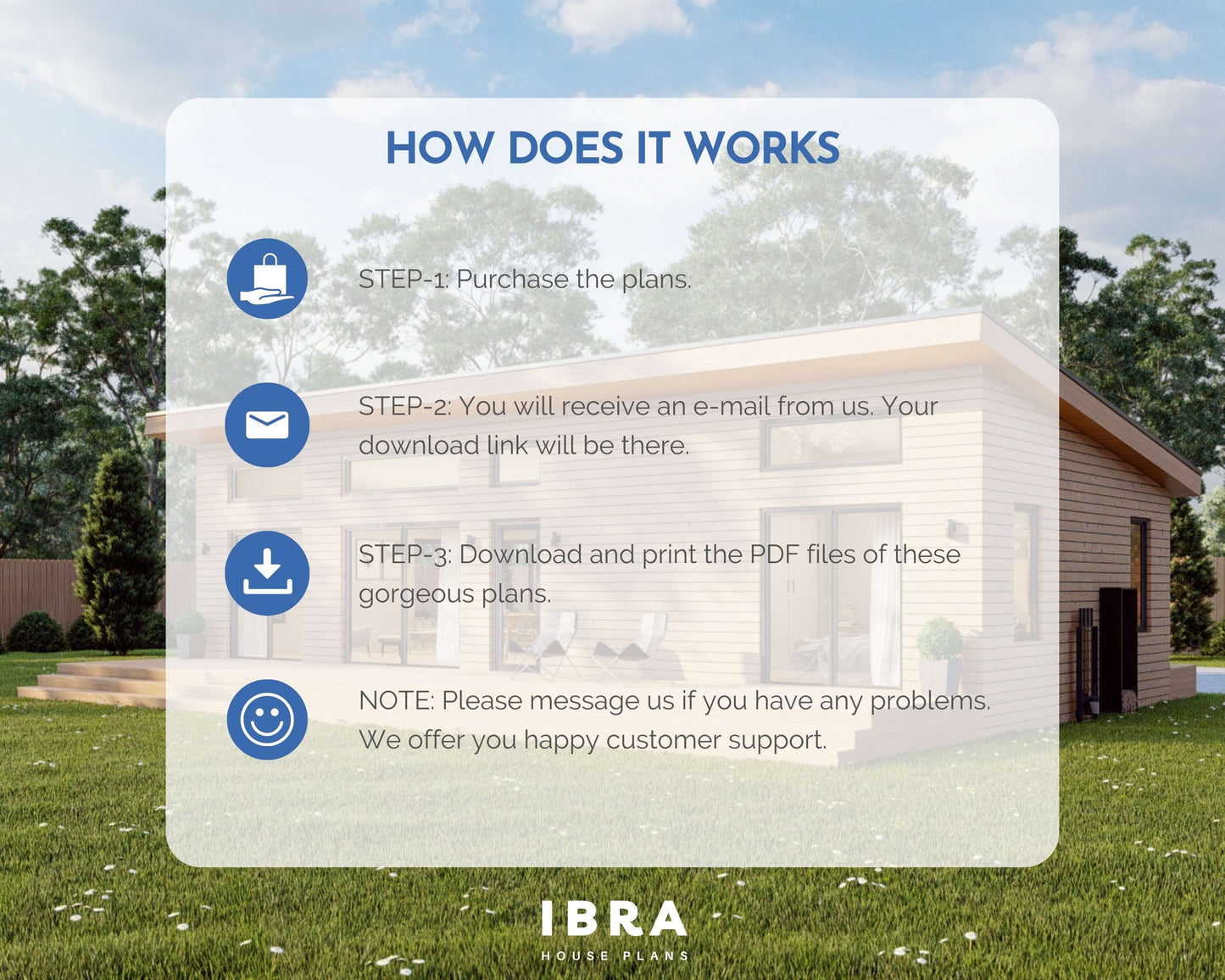 Shed Roof Cabin House, 2 Bedroom, 20’ x 44’