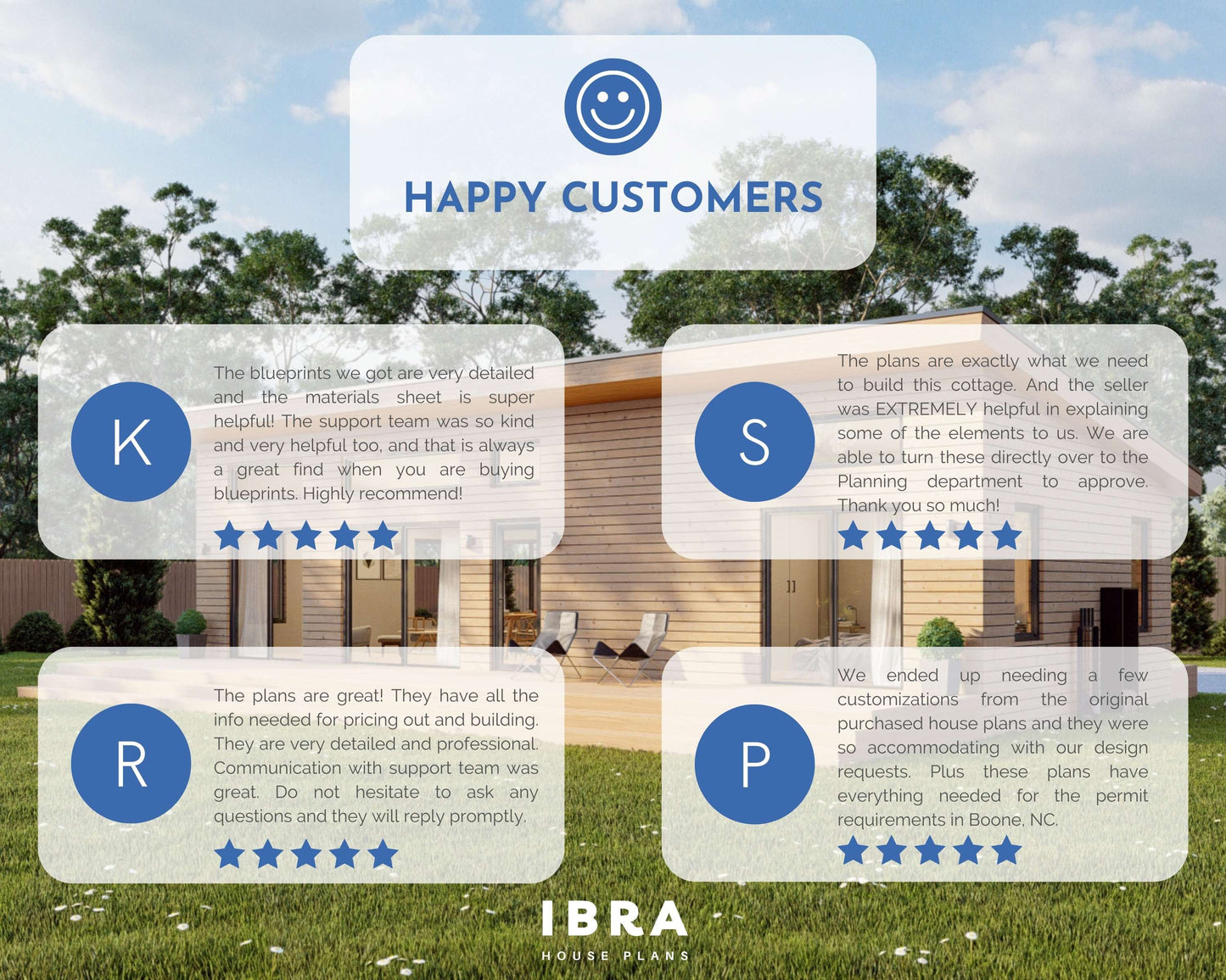 Shed Roof Cabin House, 2 Bedroom, 20’ x 44’