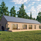 Modern Cabin House, 3 Bedroom, 20’ x 70’