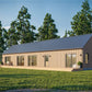 Modern Cabin House, 3 Bedroom, 20’ x 70’