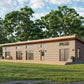 Shed Roof Cabin House, 3 Bedroom, 20’ x 70’