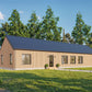 Modern Cabin House, 3 Bedroom, 20’ x 70’