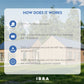 Modern Cabin House, L-shaped House, 3 Bedroom