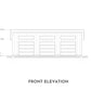 Three Car Shed Roof Garage , 24’ x 40’