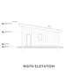 Three Car Shed Roof Garage , 24’ x 40’