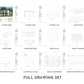 Three Car Shed Roof Garage , 24’ x 40’