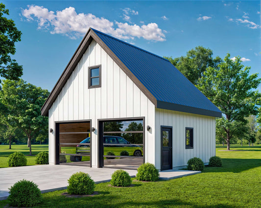 Garage with Loft, 24’ x 24’