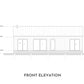 Modern Cabin House, 1 Bedroom, 16’ x 40’